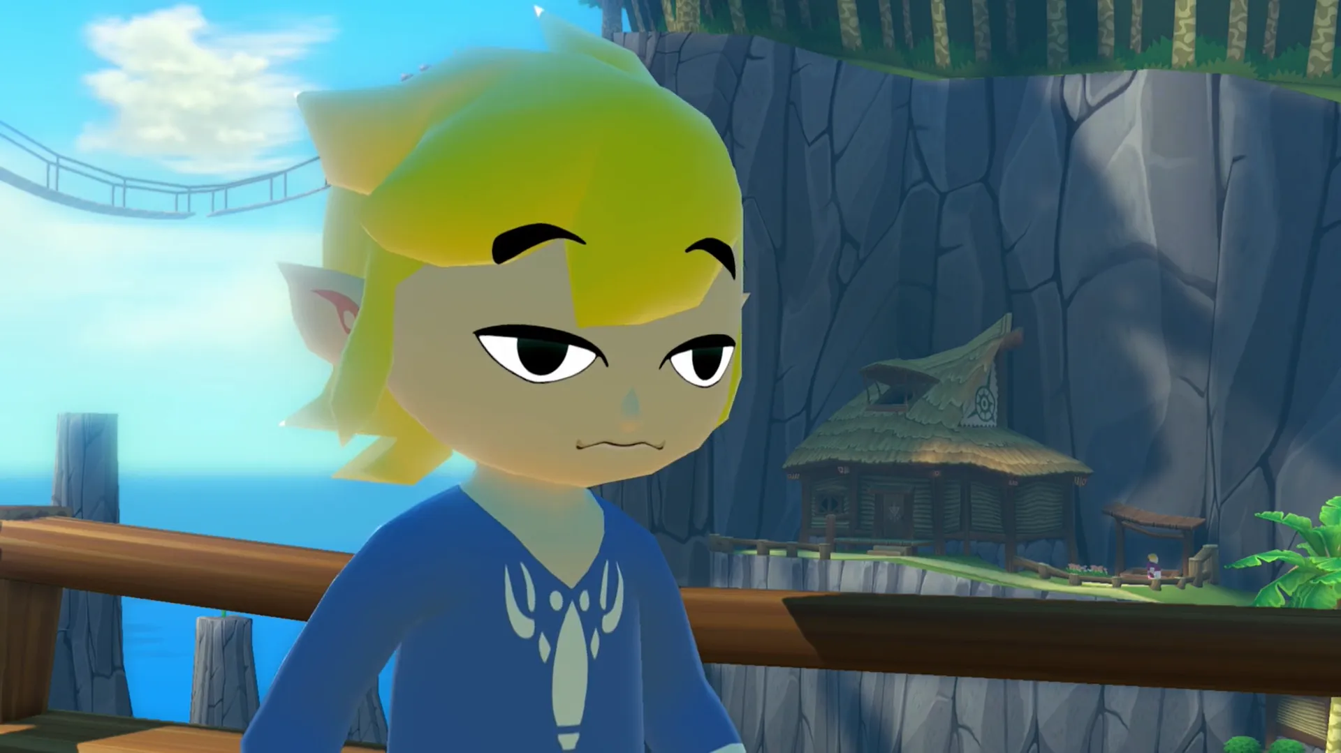 Link from The Legend of Zelda: The Wind Waker